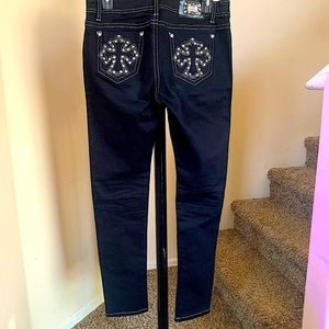 Bling Cross Pocket Jeans